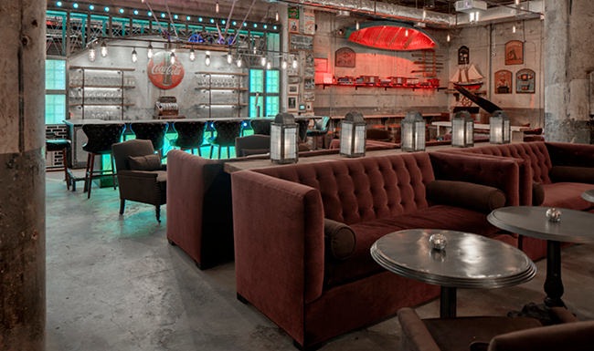 Resident lounge and bar Resident lounge and bar